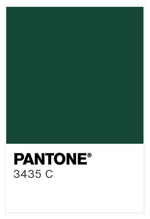 100% Silk Charmeuse - "Emerald Green" (PANTONE 3435 C)