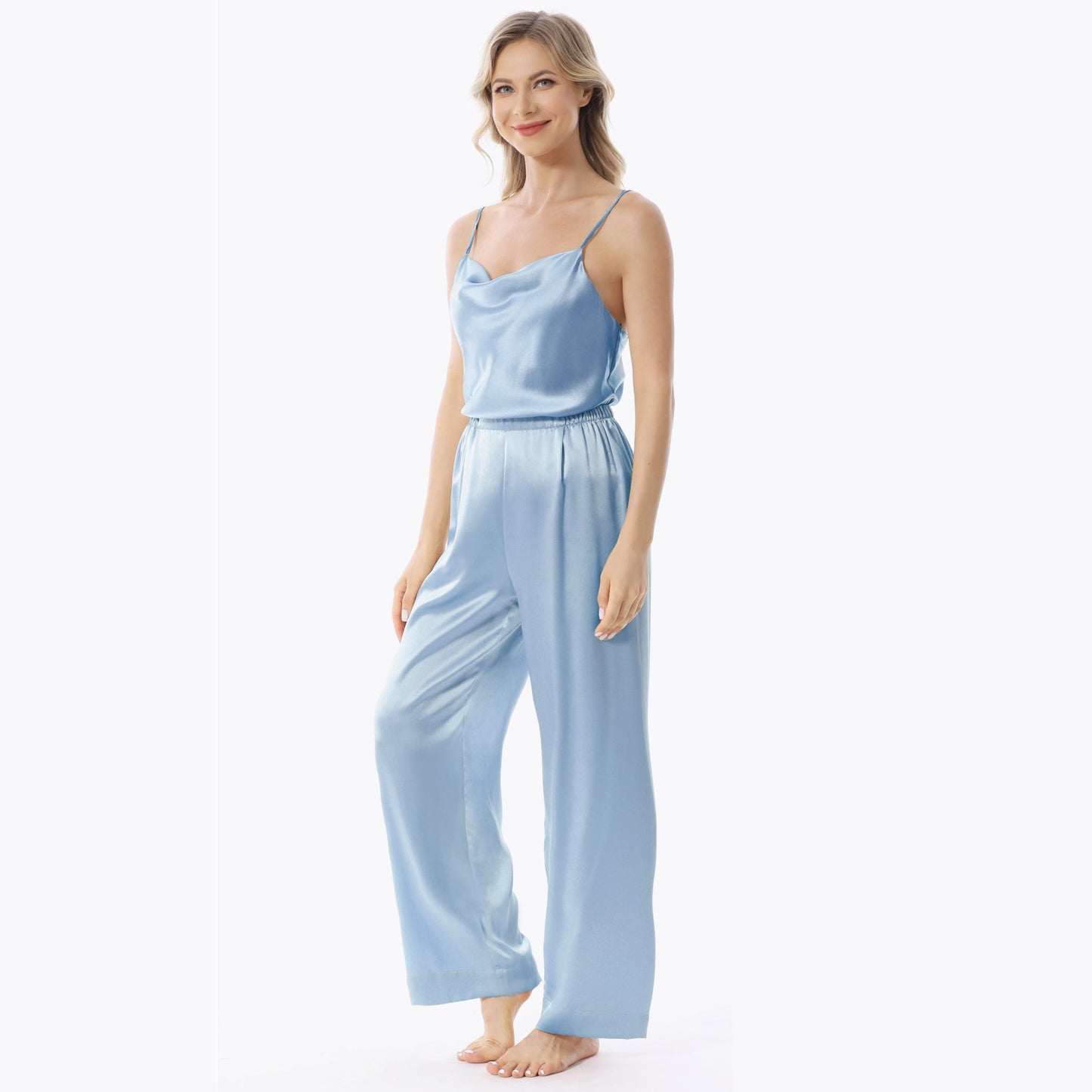 100% Mulberry Silk Pajama Set