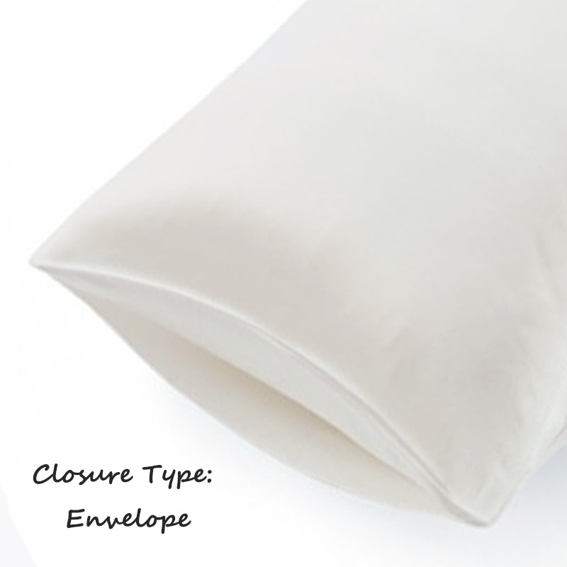100% Mulberry Silk Pillowcase - Custom Size, Made-to-Order