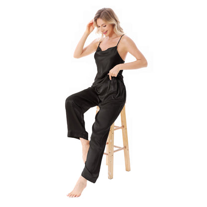 100% Mulberry Silk Pajama Set