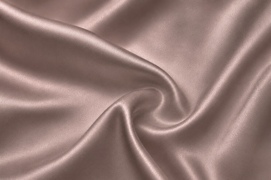 100% Silk Charmeuse - Rosy Taupe (#16)
