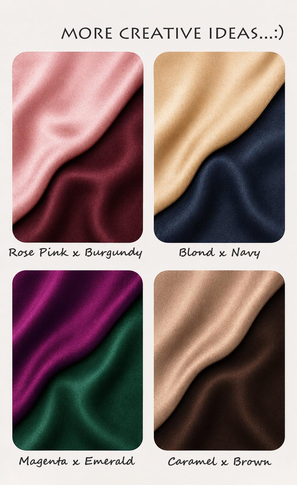 Two-tone Silk Pajama Set