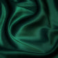 100% Silk Charmeuse - "Emerald Green" (PANTONE 3435 C)