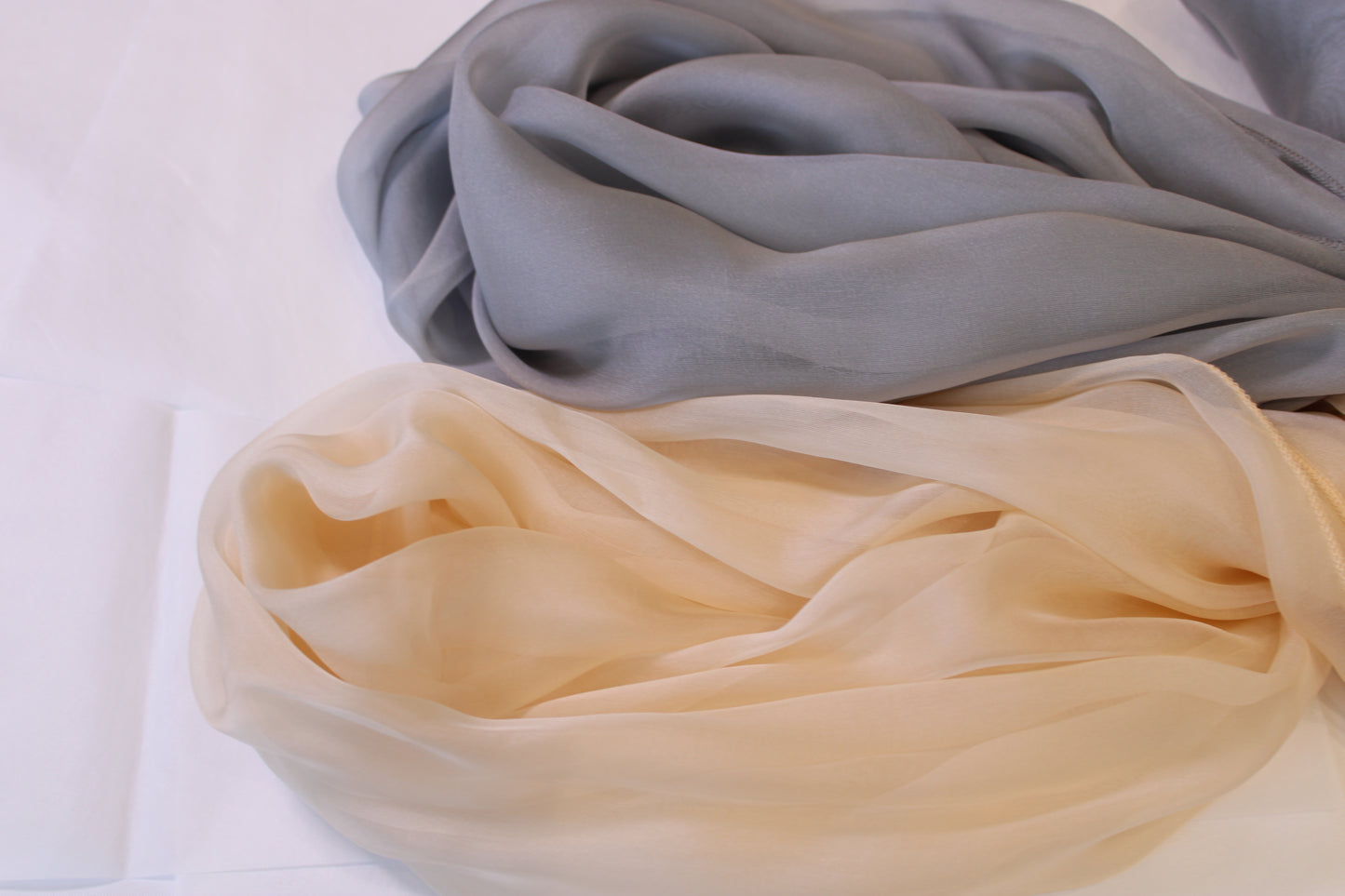 100% Mulberry Silk Chiffon Scarf