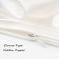 100% Mulberry Silk Pillowcase - Custom Size, Made-to-Order